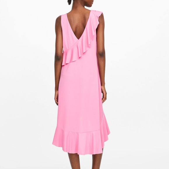 zara ruffled dress medium - Picture 2 of 3